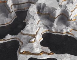 Topographic 3D mesh